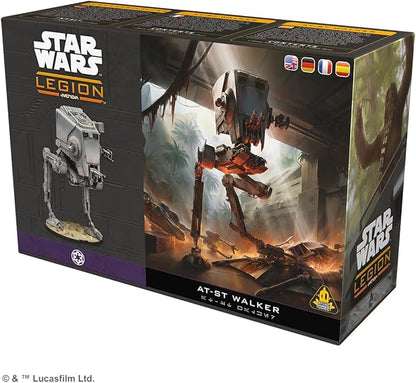 Asmodee Star Wars: Legion at-ST Walker - Tempest Force &amp Endor-Themed Imperial Expansion Tabletop Miniatures Game Strategy Game for Kids and Adults Ages 14+ 2 Players 3 Hour Playtime
