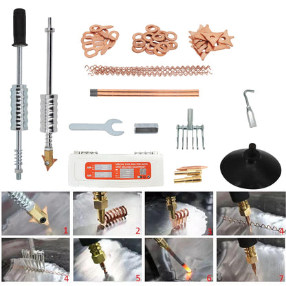 GRAUTOSPOT PRO 110V Spot Welder Dent Puller，1.8KW Panel Spot Welder Puller，5 Models Spot Welding Machine for Car Body Dent Repair