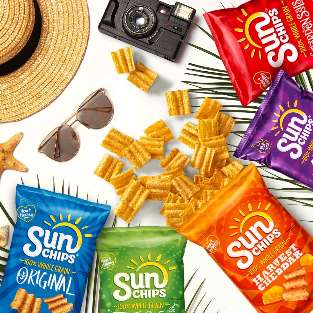 Sunchips Multigrain Chips Variety Pack, 40 Count