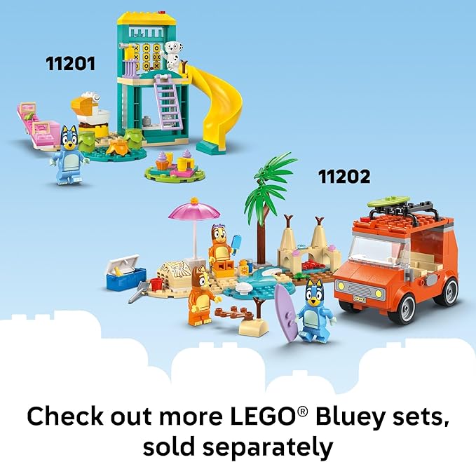 Lego Bluey: Bluey’s Family House - Toddler Toy for 4 Year Old Boys and Girls - House Playset Includes Bluey and 5 Popular Characters - Great Birthday Gift Idea for Preschoolers - 11203