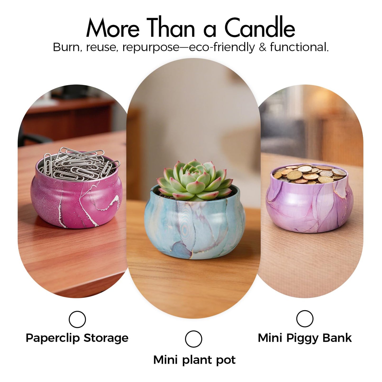 Scented Candles Gift Set for Women with Sayings, 4 Pack Aromatherapy Candles with Four Scents, Birthday Mothers Day Inspirational Gifts for Women, 120H Long Lasting Burn 17.6 Oz