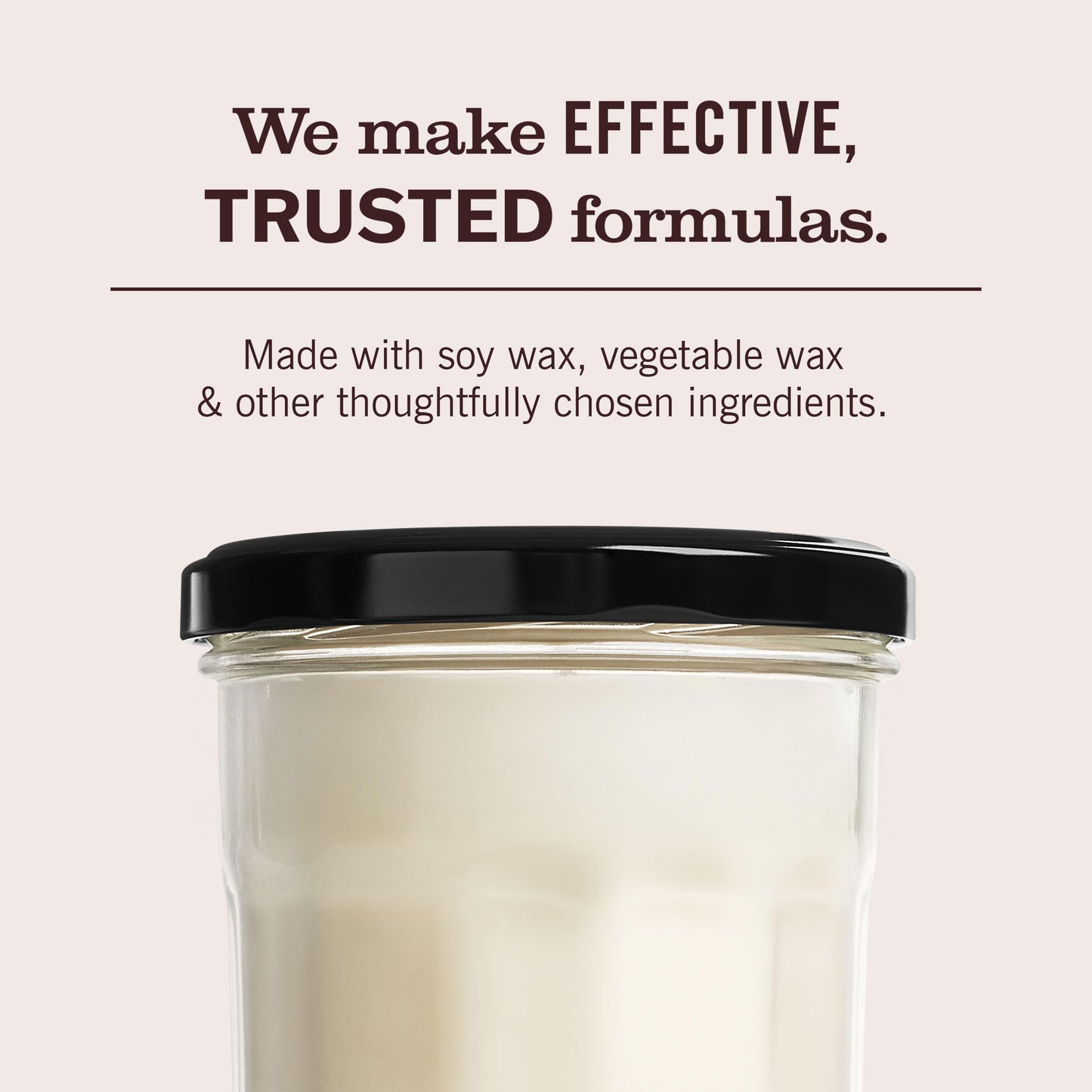 MRS. MEYER'S CLEAN DAY Scented Soy Candle, Large, Compassion Flower Scent, 7.2 Ounce Candle