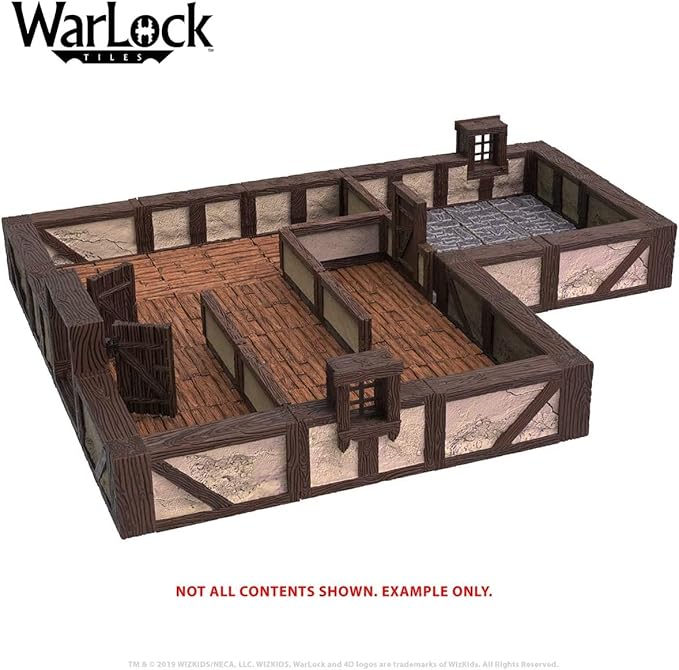 WizKids Warlock Tiles: Base Set – Town &amp Village