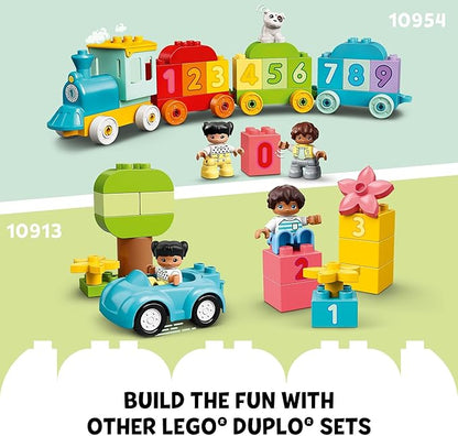 LEGO DUPLO Town Alphabet Truck Toy - Toddler Learning &amp Educational Toys for Preschool Ages 2+ - Alphabet Blocks for Boys &amp Girls - Baby Gift Ideas for Birthdays - 10421
