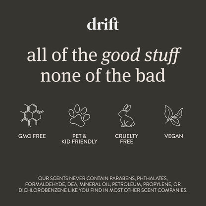 Drift Car Air Freshener - Wooden Deodorizer - Vehicle Odor Remover - Auto Scent Diffuser - Long-Lasting Car Freshening - Amber Scent Refill - Pack of 3 - NO CLIP INCLUDED
