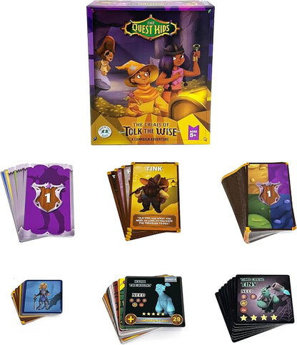 The Trials of Tolk The Wise | Treasure Falls Games | A Fantasy Campaign Expansion for Kids 5 Years Old and Up