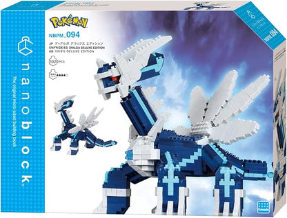 nanoblock - Pokémon - Dialga DX Pokémon Series Building Kit