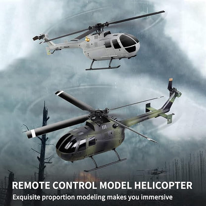GoolRC C186 Remote Control Helicopter Remote Control Drone Single Propeller Without Ailerons 6-axis Gyro Stabilization Remote Control Airplane Altitude Hold s Adults Gray
