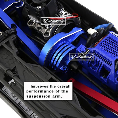Upgrades Part for 1/8 Sledge 4WDAluminum Main Gear Cover Alloy Hops up for Sledge 4WD Monster Truck RC Car #95076-4Replace #9584Navy Blue
