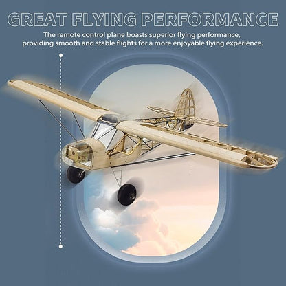 Dancing Wings Hobby S38 Savage Bobber 1000mm Wingspan Balsa Wood Airplane KIT/KIT+Power Combo - KIT Black