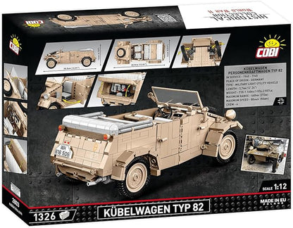 COBI Historical Collection WWII Kübelwagen (PKW Type 82) Vehicle Building Set 1326 Pieces