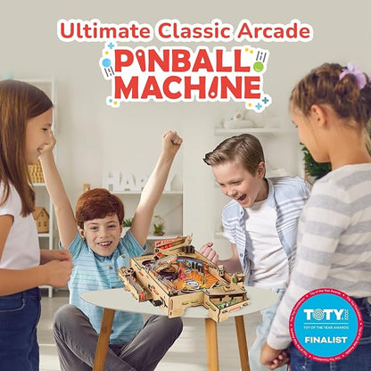 Smartivity DIY Pinball Machine for Kids 8-14 Years Old | Global Award Winning Arcade Game | Build Your Own Pinball I Birthday Gift for Smart Kids | STEM Toy for Boys &amp Girls