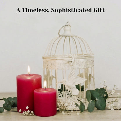 Red Apple Cinnamon Scented Votive Candles, Set of 12-1.25" Wax Candles for Home, Scented 10 Hour Burn Time - Aromatherapy, Spa Ambiance, Table Centerpieces & Home Décor