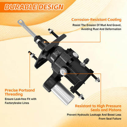 68433353AA Hydraulic Power Brake Booster Hydro Booster Fit for 2019-2025 Dodge Ram 2500 3500 6.4L V8-Gas 6.7L L6-Diesel