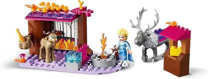 LEGO Disney Frozen II Elsa's Wagon Carriage Adventure 41166 Building Kit with Elsa &amp Sven Toy Figure (116 Pieces)