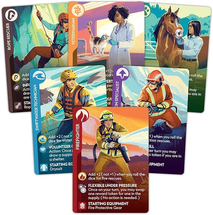 Animal Rescue Team by Play To Z | Cooperative Disaster Rescue Game | Save Cats Dogs &amp Farm Animals | Family Game | Ages 8+ | 2-4 Players | 2026 Origins Award Nominee
