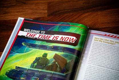 Renegade Game Studios Transformers RPG Adventure Book The Time is Now Hardcover Campaign Module for 4-6 Characters