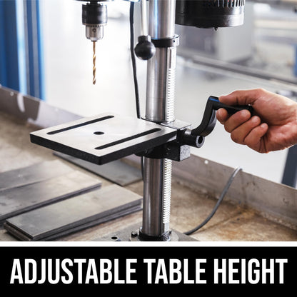 SKIL 6.2 Amp 10 In. 5-Speed Benchtop Drill Press with Laser Alignment & Work Light - DP9505-00