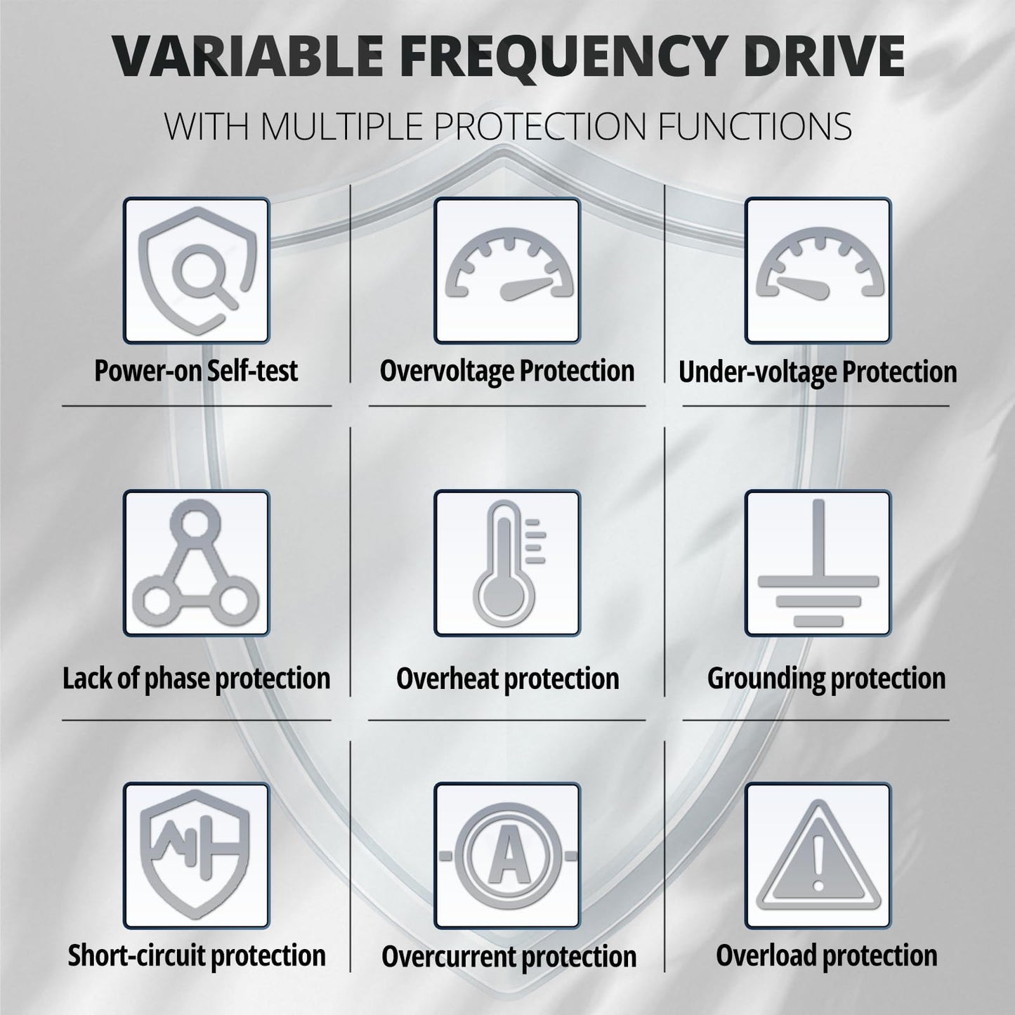 MAKERELE AC 220V/2.2kw 3HP Variable Frequency Drive, VFD Single or Three Phase Input to 3 Phase Output Frequency Converter for for CNC Spindle Motor and AC Motor Speed Control
