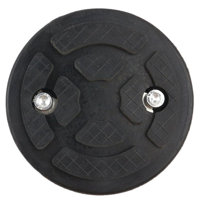 SONAKY 4pcs Shaft Diameter 38mm Car Lift Rubber Tray, 4-9cm Plus-High Car Lift Feet Pads Replace for 2 Post Car Lift Bridge Jack Car Heightening Feet Tray
