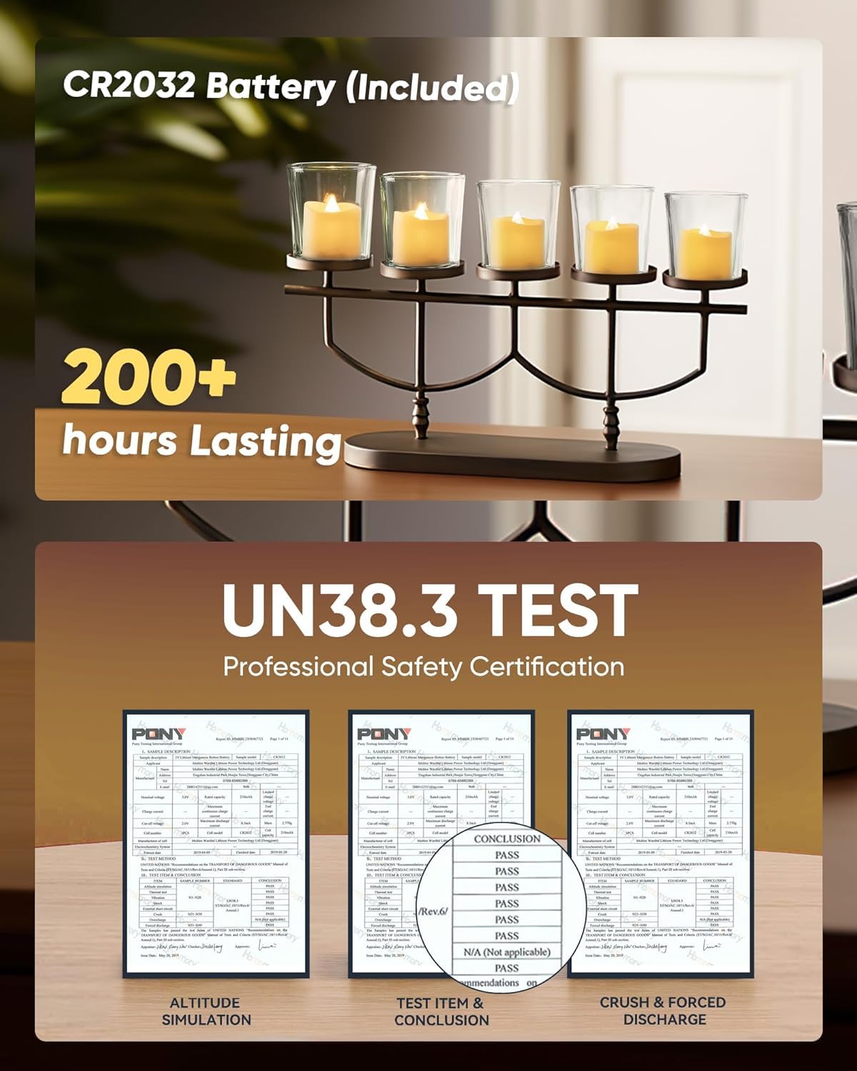 Homemory 50Pack Flameless LED Votive Candles, 200+Hour Lasting Electric Fake Candles, Battery Operated Tealights in Warm White for Wedding, Proposal Anniversary, Romantic Decor (Ivory Base)