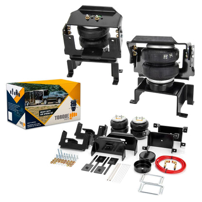 TORQUE Airbag Air Bag Suspension Kit for 2015-2026 Ford F150 2WD 4WD F-150 Rear Helper Bag Spring Towing 5000 lbs (Replaces Firestone Ride Rite 2582) (TR2582)