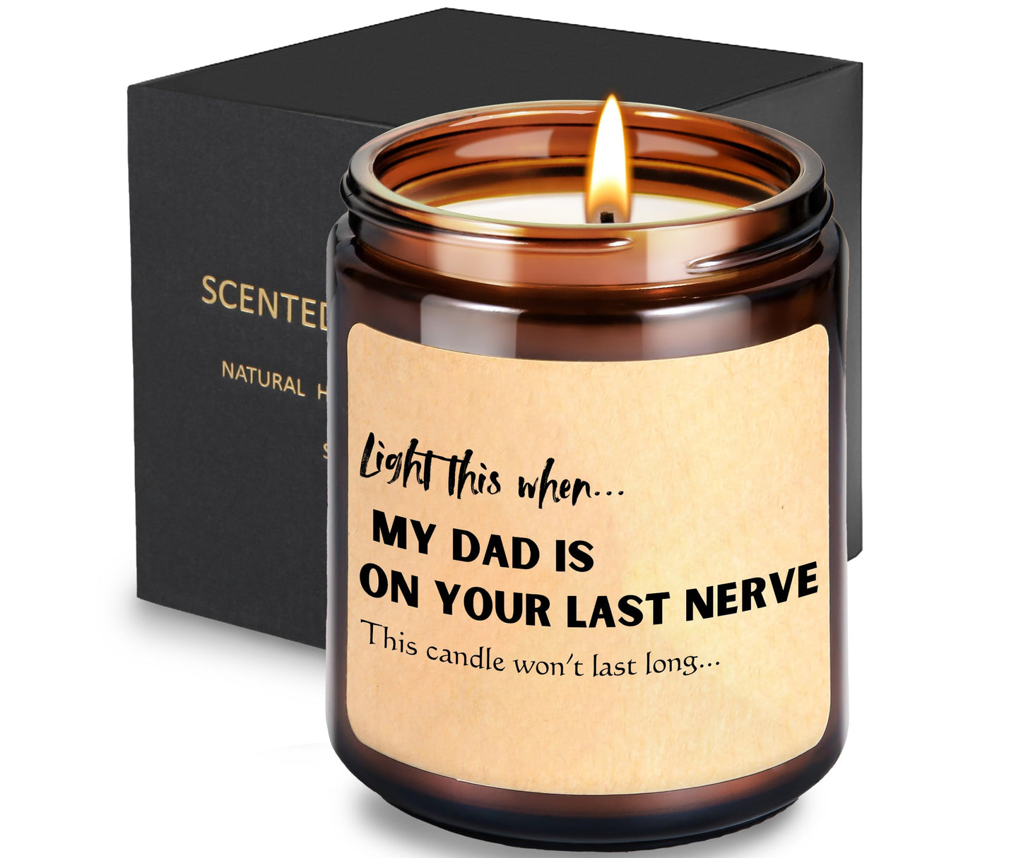 Christmas, Mothers Day Gifts for Mom from Daughter Son, Lavender Scented Candle for Mom Funny Birthday, Thanksgiving Gifts for Mum, Mother-in-Law, Stepmother, Adoptive Mother Gift Ideas, Wedding Gift