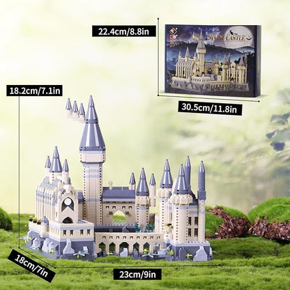 2680PCS Harry Pot Magic Castle Micro mini Building Blocks Toys SetsCreative Ideals Hog Tower Building Sets Best Gift for 14+ Boys Girls or Adults