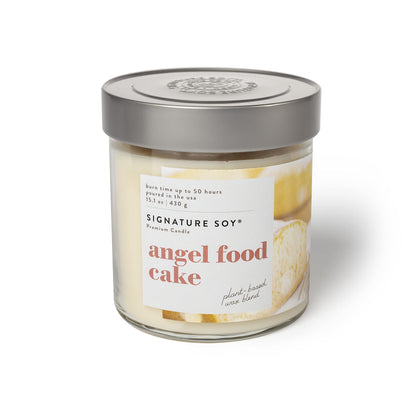 Signature Soy Lidded Angel Food Cake Scented Candle