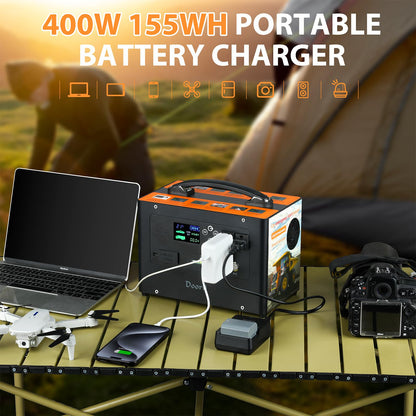 Doorii V10 10000A Car Jump Starter, Portable Power Station Backup Lithium Battery，12V/24V Heavy Duty Truck Jump Starter Battery Pack, Power Bank for Outdoors Camping Travel Hunting Blackout