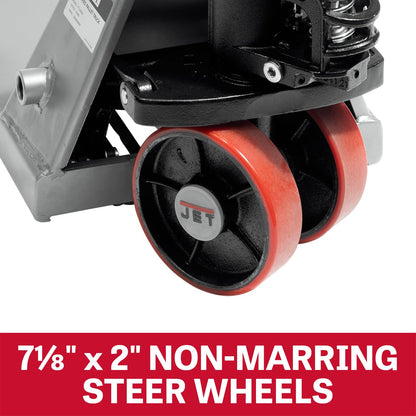 Jet 27" x 42" Pallet Jack, 5500 Lb. Capacity (Model PT-2742JB)