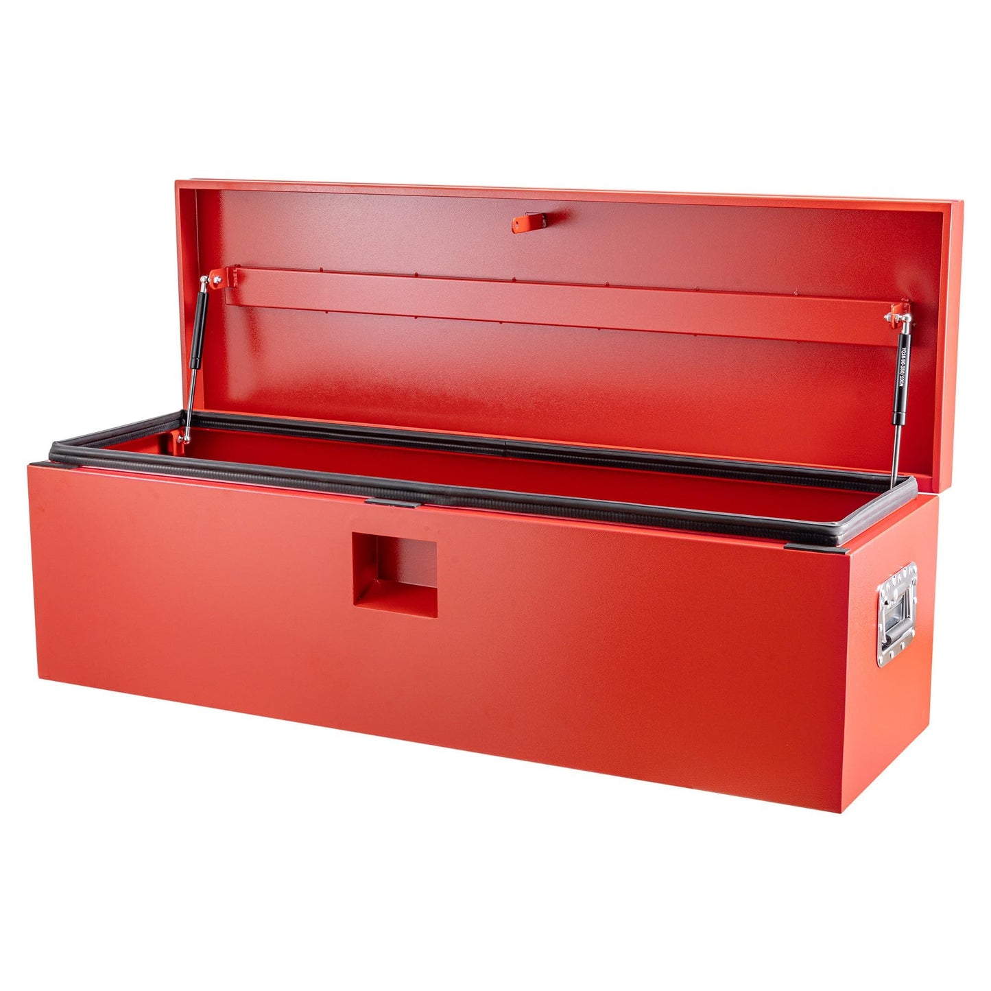 GarveeLife Heavy Duty Steel Truck Bed Toolbox – 36x15in Waterproof Storage Chest with Dual Hydraulic Levers, Lock & Keys, Garage & Workshop Organizer for Pickup, RV, Trailer – Red - MHL