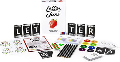 Letter Jam | CGE Board Game | Co-op Word Game for Game Nights &amp Parties