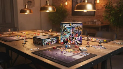 Renegade Game Studios Power Rangers Heroes of the Grid Light &amp Darkness Expansion Board Game for 2-5 Players