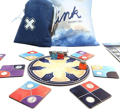 Ink Board Game - Create Stunning Paintings Art-Themed Strategy Game for Families Kids &amp Adults Ages 8+ 1-4 Players 30-60 Minute Playtime Made by Final Score