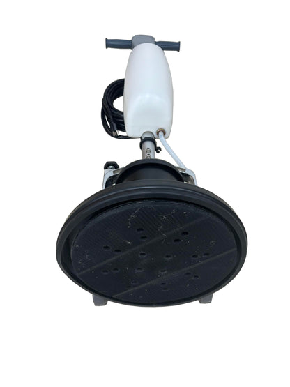 13" Heavy-duty Multi-Functional Floor Buffer Polisher Machine - Clean, Buff, Scrubb and Polish with Ease! Ideal for Carpets Too! Includes Optional Solution Tank, 2 Brushes and 3 Scouring Pads