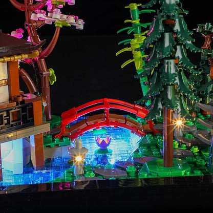 BRIKSMAX LED Lighting kit for Lego Tranquil Garden?Upgraded Version?- Compatible with Lego Icons 10315 Building Blocks Model- Not Include Lego Set
