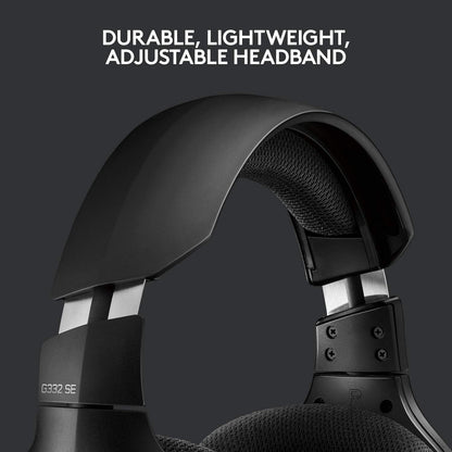 Logitech G332 SE Stereo Gaming Headset for PC, PS4, Xbox One, Nintendo Switch