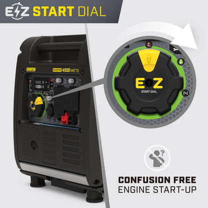 Champion Power Equipment 4500-Watt RV Ready Portable Inverter Generator with Quiet Technology and Free 3-Year Warranty