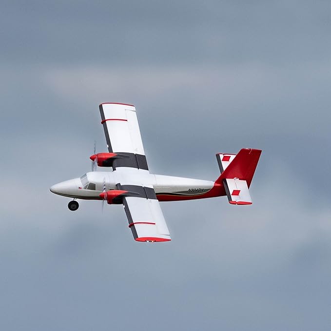 E-flite RC Airplane UMX Twin Otter BNF Basic Transmitter Battery and Charger Not Included with AS3X and Safe Select EFLU30050