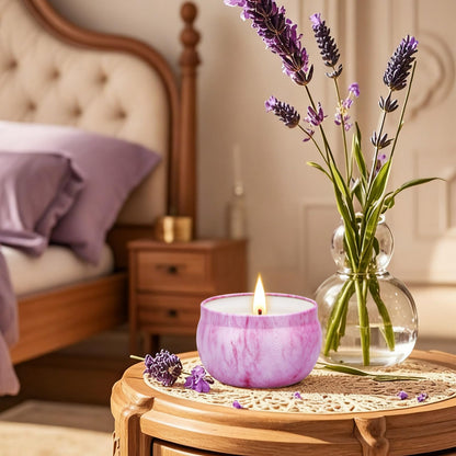 Aromatherapy Candle Gift Set for Women, Pack of 2, 16 Pack Fruity Floral Soy Wax Candles