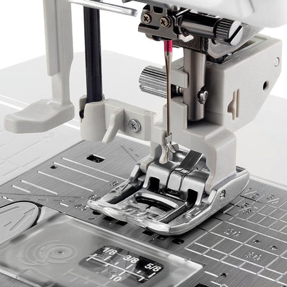 Janome Memory Craft Horizon 8200 QCP Special Edition Computerized Sewing Machine w/Black Roller Accessory Trolley Case + Semi-Hard Cover + Much More!
