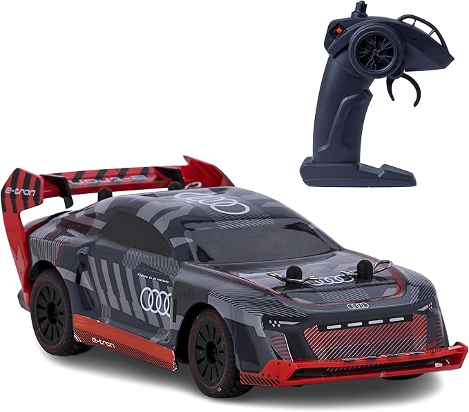 Flybar Hoonigan Hoonitron Remote Control Car for Kids – RC Drift Car RC Cars Race Car 3.7V 2.4 Ghz Detailed Replica Design USB Rechargeable Battery Included 1:32 Scale 100 ft Range 4 Mph