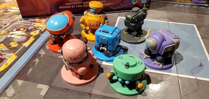 Wise Wizard Games: Robot Quest Arena Deckbuilding Board Game