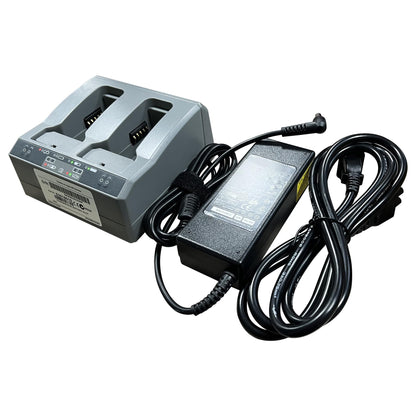 54344 76767 79400 Battery Charger for Trimble S8 S6 R6 R7 R8 R10 GNSS GPS, 53018010 Dual Simultaneous Battery Charger