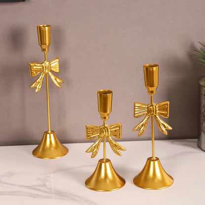 Tapered Holders Metal Iron Holders, Candlestick for Table Decoration, Holiday, Wedding, Housewarming Iron Taper