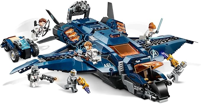 LEGO Marvel Avengers: Avengers Ultimate Quinjet 76126 Building Kit (838 Pieces)