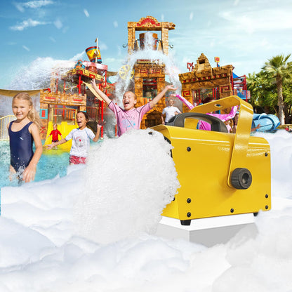 Flowing Foam Machine for Party, Party Foam Machine Without Support, Foam Cannon for Garden, Pool, Indoor, Birthdays, Celebrations, and Backyard Events