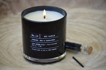 Lulu Candles | Mediterranean Citrus | Smells Fresh & Sweet | Luxury Scented Soy Jar Candle | Hand Poured in The USA | Highly Scented Long Lasting (9 Oz.)