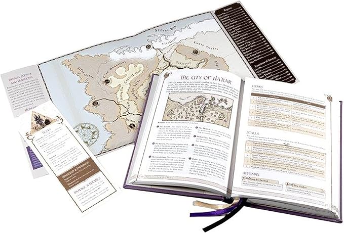 River Horse The Dark Crystal Adventure Game - RPG Hardcover Book 290+ Full Color Pages Role Playing Game